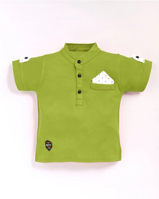 Green Boys T-shirts Set